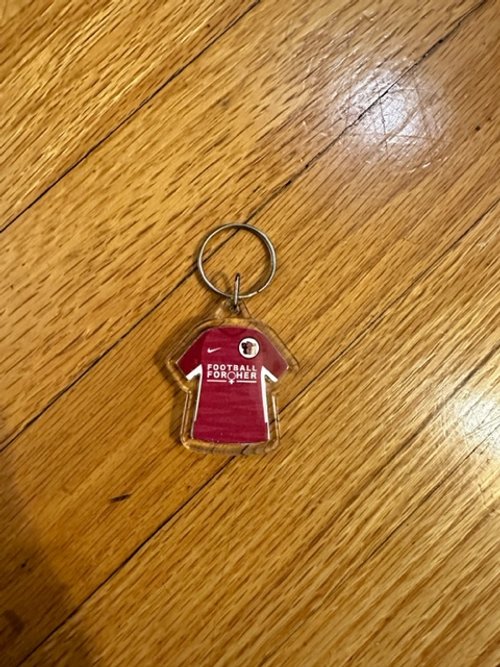 Football for Her Keychain